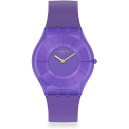 Swatch PURPLE TIME Unisex Watch (Model: SS08V103)