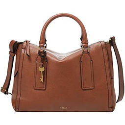 Fossil Womens Parker Leather Satchel Purse Handbag for Women