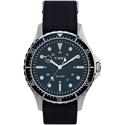Timex Mens Navi XL 41mm Analog Quartz Stainless Steel 20 Casual Watch