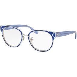 Eyeglasses Tory Burch TY 1055 3257 Blue/Shiny Silver