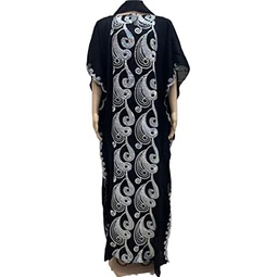 Alpha Crystal Women Embroidery Attire Traditional/Cultural Wear with FREE! Scarf