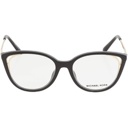 Michael Kors Demo Cat Eye Ladies Eyeglasses MK4086U 3005 52