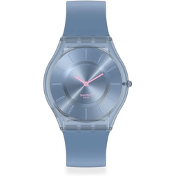 Swatch Skin Classic BIOSOURCED Denim Blue Quartz Watch