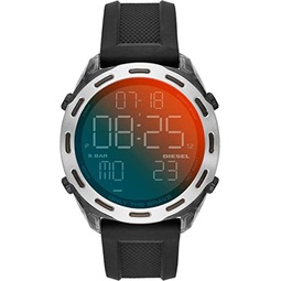 Diesel Crusher Mens Digital Sports Watch with Lightweight Nylon Case and Silicone or Nylon Band