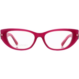 SWAROVSKI Cat Eye Eyeglasses SK5476 072 Rose 53mm