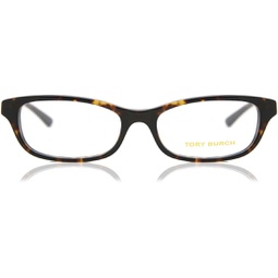 Tory Burch TY2106 Womens Eyeglasses Transparent Dark Brown 52