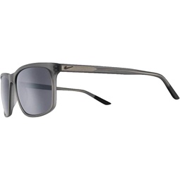 Nike CT8080-021 Lore Sunglasses Matte Dark Grey Frame Color, Grey with Silver Mirror Lens Tint