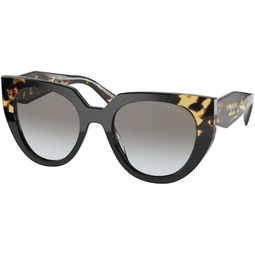 Prada PR14WS Cat Eye Sunglasses for Women + BUNDLE With Designer iWear Eyewear Kit