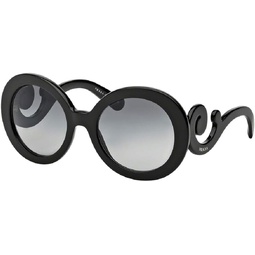 Prada PR27NS CATWALK Round Sunglasses For Women+ BUNDLE With Designer iWear Eyewear Kit