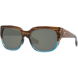 Costa Waterwoman 6S9019 Pillow Sunglasses for Women + BUNDLE with Designer iWear Eyewear Care Kit