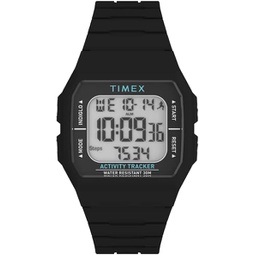 Timex Unisex Ironman Classic Watch - Black Strap Digital Dial Black Case