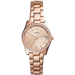 Fossil Scarlette Womens Sports Watch with Stainless Steel Bracelet or Genuine Leather Band