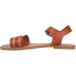 MIA Womens Vienna Woven Flat Athletic Sandals Casual - Brown