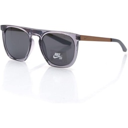 Nike EV1115-080 Flatspot Se M Sunglasses Gunsmoke/Copper Frame Color, Dark Grey with Black Mirror Lens Tint