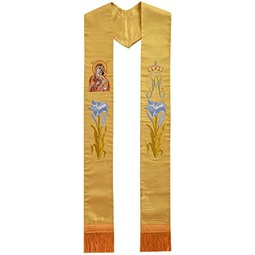 BLESSUME Catholic Church Priest Mass Stole Clergy Stole