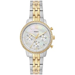 Fossil Neutra Womens Watch with Chronograph Display and Stainless Steel Bracelet Band