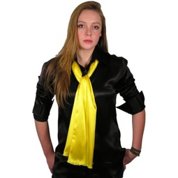 Royal Silk Classic Aviator Scarf for Women - 100% Silk - Twin Layered Satin Silk - 8” x 58” - Hair Scarf