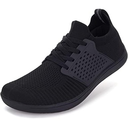 WHITIN Mens Wide Minimalist Barefoot 스니커즈 Zero Drop Midfoot Stability