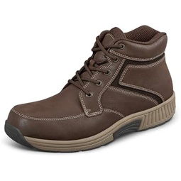 Orthofeet Mens Orthopedic Leather Highline Lace-Up Boots