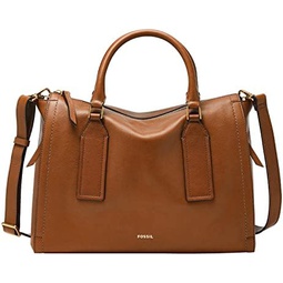 Fossil Womens Parker Leather Satchel Purse Handbag for Women