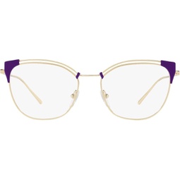 Prada Womens PR 62UV Eyeglasses 53mm