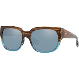 Costa Waterwoman 6S9019 Pillow Sunglasses for Women + BUNDLE with Designer iWear Eyewear Care Kit