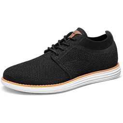 Bruno Marc Mens Mesh Sneakers Oxfords Lace-Up Lightweight Casual Walking Shoes