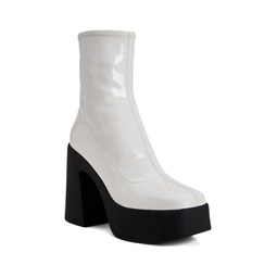 Womens Katy Perry The Heightten Stretch Bootie