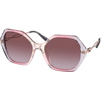 COACH HC8315 Irregular Sunglasses for Women + BUNDLE with Designer iWear Eyewear Care Kit