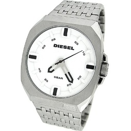 Diesel Mens DZ1547 Not So Basic Basic Silver Watch