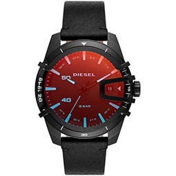 Diesel Caged Mens Watch with Stainless Steel 팔찌 or Genuine Leather Band