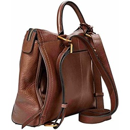 Fossil Womens Parker Leather Convertible Backpack Purse Handbag for Women