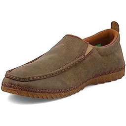 Twisted X Men’s Slip-On Zero-X Loafer - Handcrafted Bomber Casual Loafer Shoes