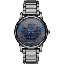 Emporio Armani Automatic Self-Winding Dress Watch with Stainless Steel Or Leather Band