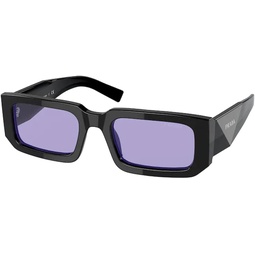 Prada PR06YS Rectangle Sunglasses for Men + BUNDLE with Designer iWear Eyewear Kit