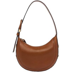 Fossil Womens Harwell Leather Crescent Purse Handbag for Women