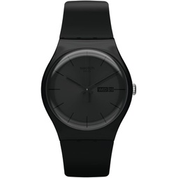 Swatch BLACK REBEL Unisex Watch (Model: SO29B706)