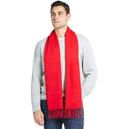 Fishers Finery Mens 100% Pure Cashmere Winter Scarf; 2-Ply Ultra Plush