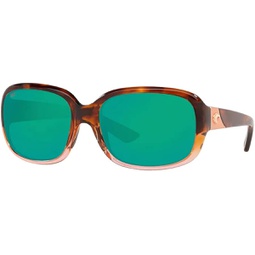Costa Gannet 6S9041 Pillow Sunglasses for Women + BUNDLE with Designer iWear Eyewear Care Kit