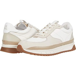 Madewell Womens Kickoff Trainer Sneakers in Neutral Colorblock Leather