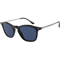 Giorgio Armani AR 8128 BLACK/BLUE 51/21/145 men Sunglasses