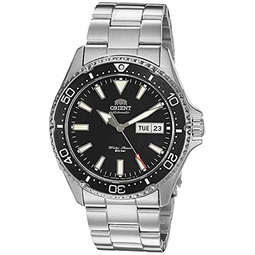 Orient Mens Kamasu Stainless Steel Japanese-Automatic Diving Watch
