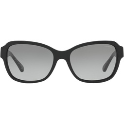 COACH Womens Hc8232 Rectangular Sunglasses