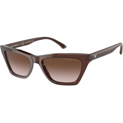Sunglasses Emporio Armani EA 4169 591013 Transparent Brown