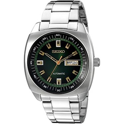 SEIKO Automatic Watch for Men - Recraft Series - Stainless Steel Case and Bracelet, Day/Date Calendar, 50m Water Resistant, and 41 Hour Power Reserve