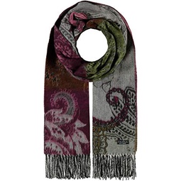 Fraas Sketched Paisley Cashmink Blanket-Scarf - 22x79in - Fall/Winter Scarf Women - Warm & Soft as cashmere- Made in Germany