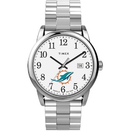 Timex Mens Easy Reader 38mm Watch - Miami Dolphins with Expansion Band