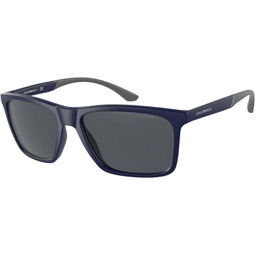 Emporio Armani EA 4170 Matte Blue/Grey 58/17/145 men Sunglasses