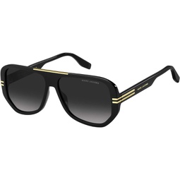 Marc Jacobs MARC 636/S Black/Grey Shaded 59/14/145 men Sunglasses
