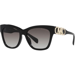 Michael Kors MK2182U - 30058G Sunglasses BLACK w/DARK GREY GRADIENT 55mm